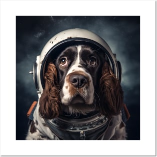 Astro Dog - Cocker Spaniel Posters and Art